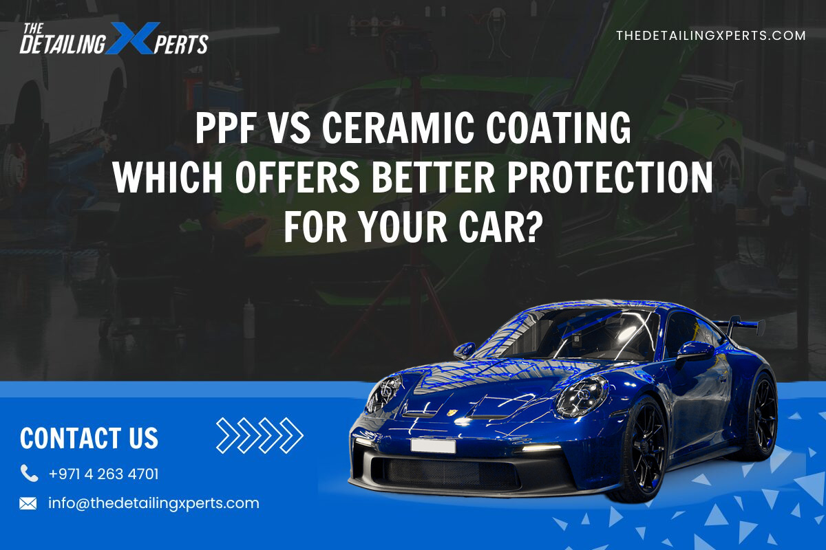 PPF vs ceramic coating for your car