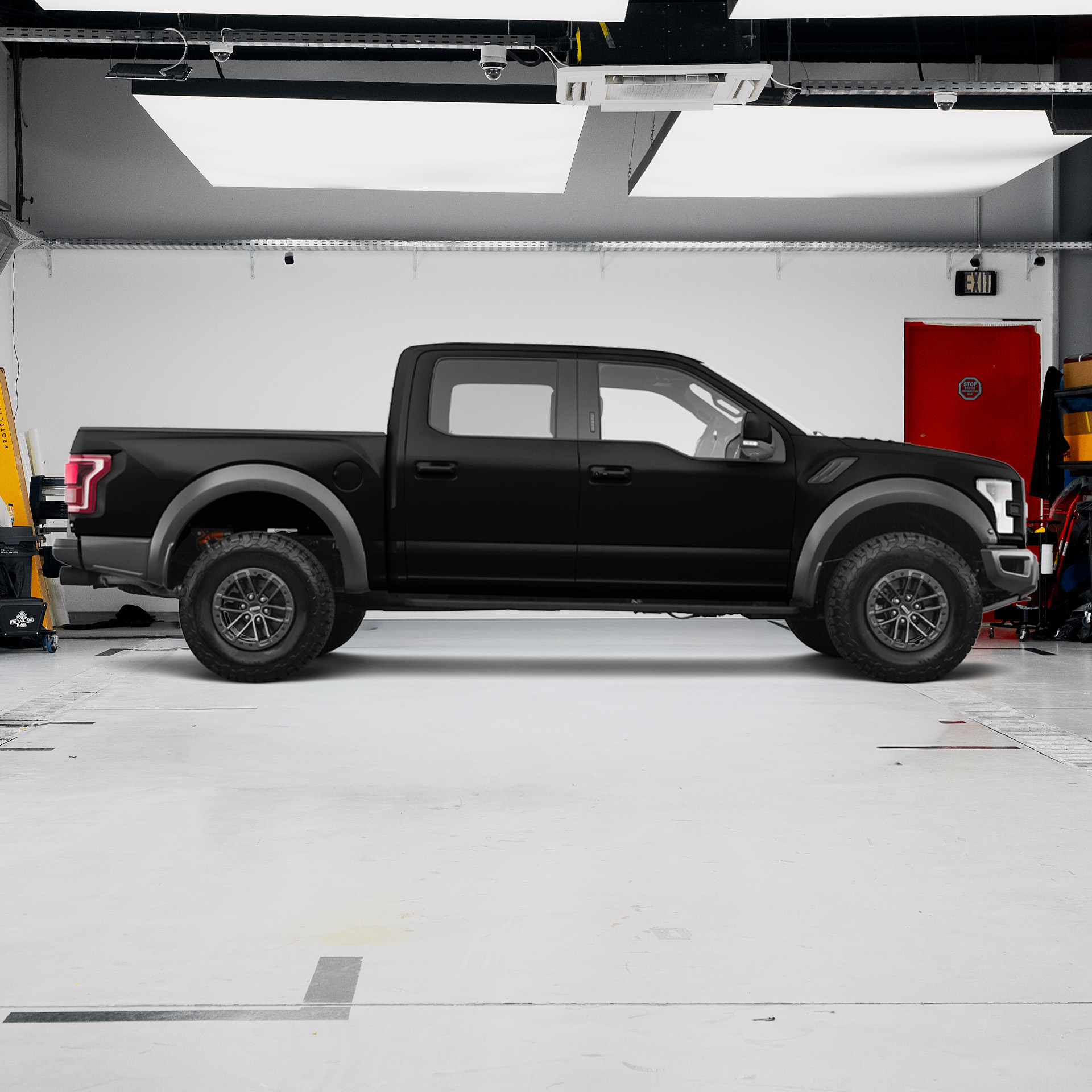 Truck detailing and protection work by The Detailing Xperts Dubai
